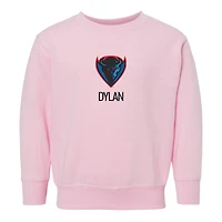 Toddler Chad & Jake DePaul Blue Demons Logo Personalized Pullover Sweatshirt