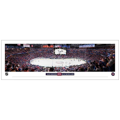 Alexander Ovechkin Washington Capitals NHL All-Time Leading Goal Scorer 40" x 13.5" 895 Panoramic Photograph