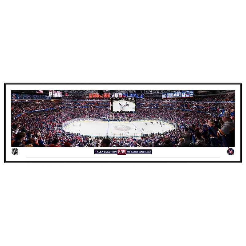Alexander Ovechkin Washington Capitals NHL All-Time Leading Goal Scorer 40.25" x 13.75" 895 Framed Panoramic Photograph