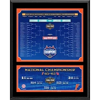 Florida Gators 2025 NCAA Men’s Basketball National Champions 12" x 15" Sublimated Bracket Plaque