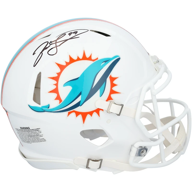 Jason Taylor Miami Dolphins Autographed Riddell Speed Authentic Helmet