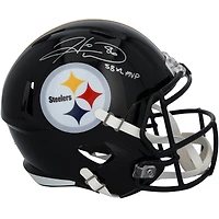 Hines Ward Pittsburgh Steelers Autographed Riddell Speed Replica Helmet with "SB XL MVP" Inscription
