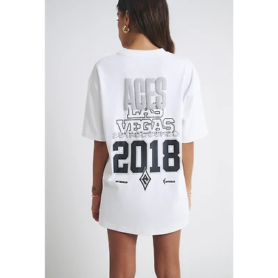 Unisex  White Las Vegas Aces Graphic T-Shirt