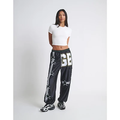 Unisex  Black Green Bay Packers Track Pants