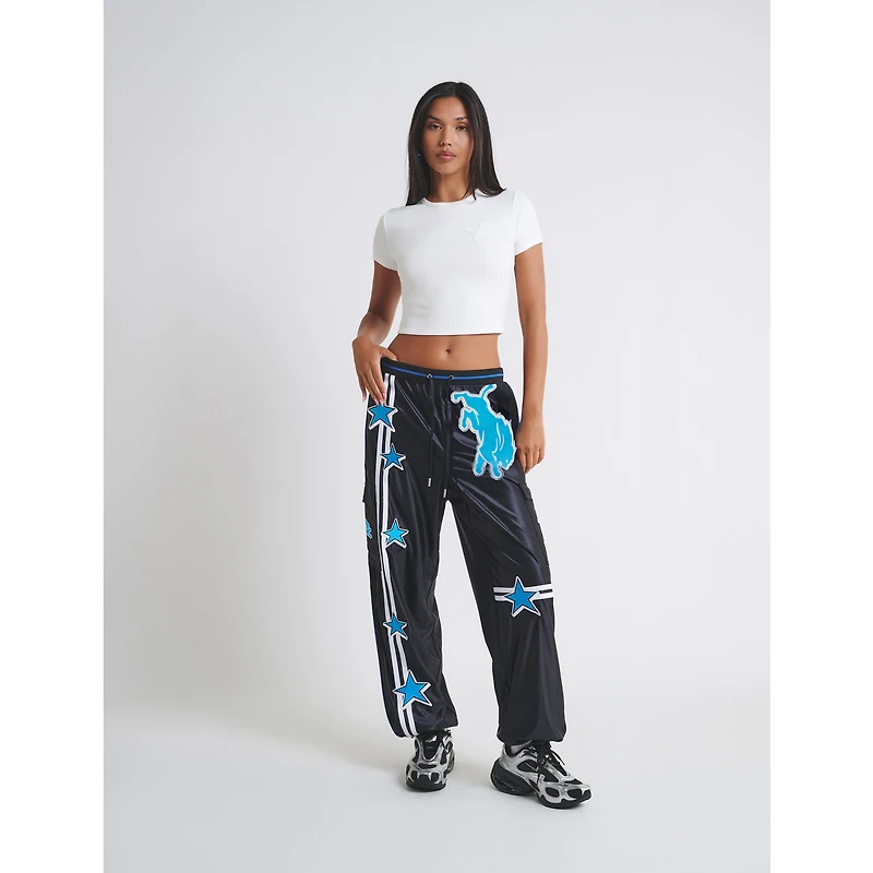 Unisex  Black Detroit Lions Track Pants