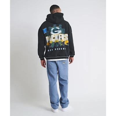 Unisex  Black Green Bay Packers Hoodie