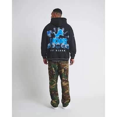 Unisex  Black Detroit Lions Hoodie