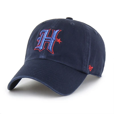 Men's '47  Navy Houston Texans H-Town Cleanup Adjustable Hat