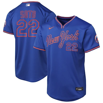 Youth Nike Juan Soto Royal New York Mets Alternate 2 Limited Jersey