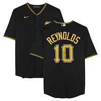 Bryan Reynolds Pittsburgh Pirates Autographed Black Nike Replica Jersey