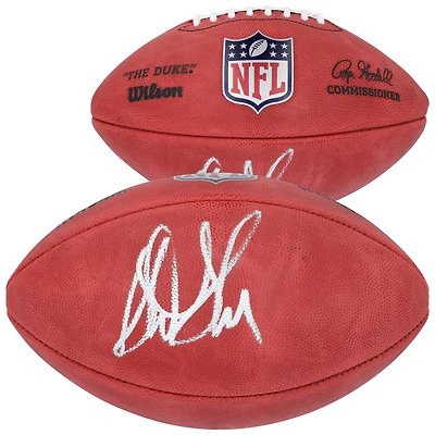 Sterling Sharpe Green Bay Packers Autographed Wilson Duke Full Color Football