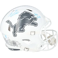 Sam LaPorta Detroit Lions Autographed Riddell 2024 Salute To Service Speed Authentic Helmet with "One Pride" Inscription - Limited Edition of 5