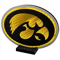 Iowa Hawkeyes LED Infinity Logo Light