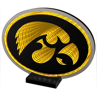 Iowa Hawkeyes LED Infinity Logo Light