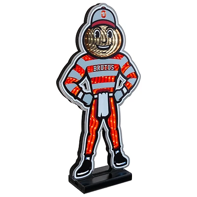 Ohio State Buckeyes LED Infinity Logo Light