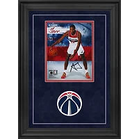 Alexandre Sarr Washington Wizards Autographed Deluxe Framed 8" x 10" Stylized Photograph