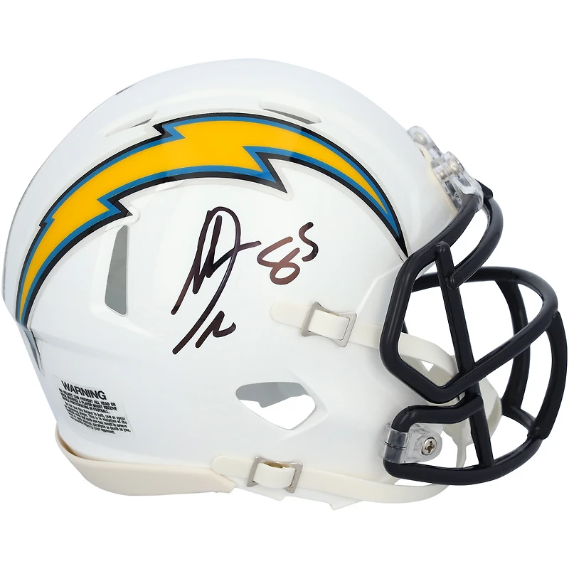Antonio Gates San Diego Chargers Autographed Riddell 2007-18 Throwback Speed Mini Helmet
