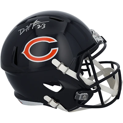 Devin Hester Chicago Bears Autographed Riddell Speed Replica Helmet
