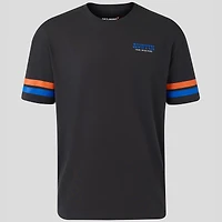 Men's Castore Charcoal McLaren F1 Team Austin Striped Sleeve T-Shirt