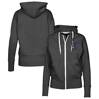 Women's Levelwear Black Montreal Expos Cooperstown Collection Gardinia Full-Zip Hoodie