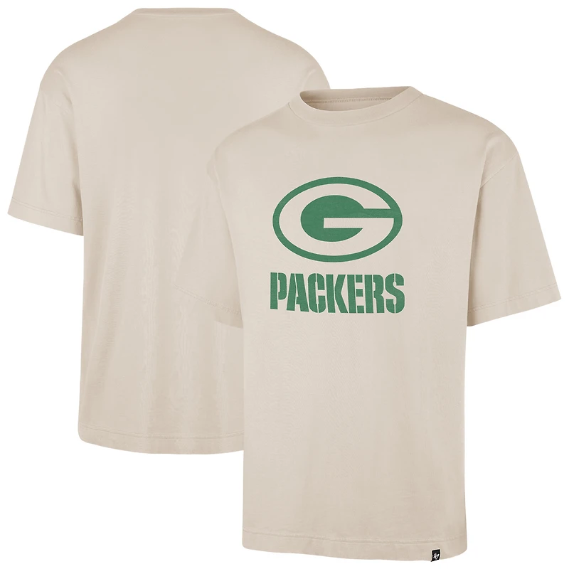 Men's '47 Tan Green Bay Packers Bouldering Imprint Ravine Foundation T-Shirt