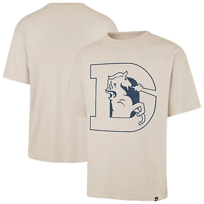 Men's '47 Tan Denver Broncos Bouldering Imprint Ravine Foundation Throwback T-Shirt