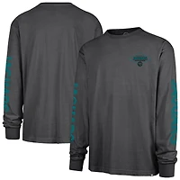 Men's '47 Black Jacksonville Jaguars Cairn Ravine Foundation Long Sleeve T-Shirt