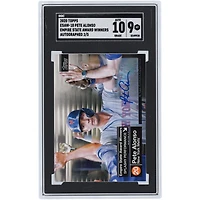Pete Alonso New York Mets Autographed 2020 Topps Empire State Award Winner #ESAW-18 #2/5 SGC Authenticated 9/10 Card