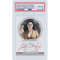 Keisha Castle-Hughes Autographed 2022 Game of Thrones Red Ink #NNO PSA Authenticated 10 Card