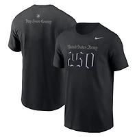 Men's Nike Black Army Black Knights Army 250 Collection T-Shirt