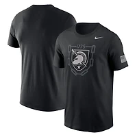 Men's Nike Black Army Black Knights Army 250 Collection Dri-FIT Legend T-Shirt
