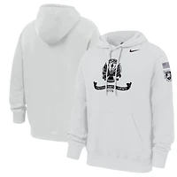 Men's Nike Gray Army Black Knights Army 250 Collection Club Fleece Hoodie