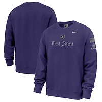 Men's Nike Purple Army Black Knights Army 250 Collection Club Fleece Sweatshirt