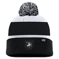 Men's Nike  Black Army Black Knights Army 250 Collection Cuffed Knit Hat with Pom