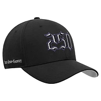 Men's Nike  Black Army Black Knights Army 250 Collection Dri-FIT Flex Hat