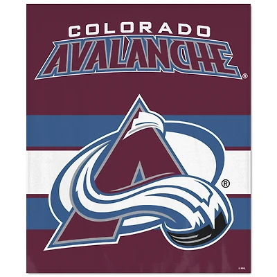 WinCraft Colorado Avalanche Ultra Plush 50" x 60" Throw Blanket
