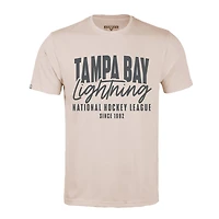 Men's Levelwear  Khaki Tampa Bay Lightning  Richmond Response T-Shirt