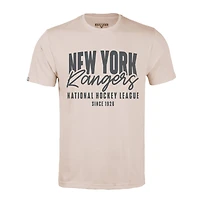 Men's Levelwear Khaki New York Rangers Richmond Response T-Shirt