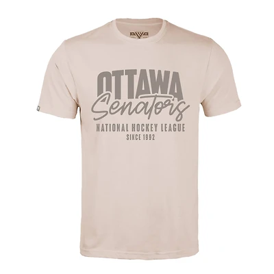 Men's Levelwear  Khaki Ottawa Senators  Richmond Response T-Shirt