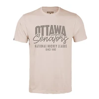 Men's Levelwear  Khaki Ottawa Senators  Richmond Response T-Shirt
