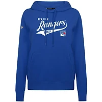 Women's Levelwear  Royal New York Rangers Adorn Glide Pullover Hoodie