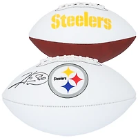 Hines Ward Pittsburgh Steelers Autographed Franklin White Panel Football
