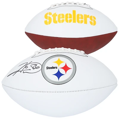 Hines Ward Pittsburgh Steelers Autographed Franklin White Panel Football