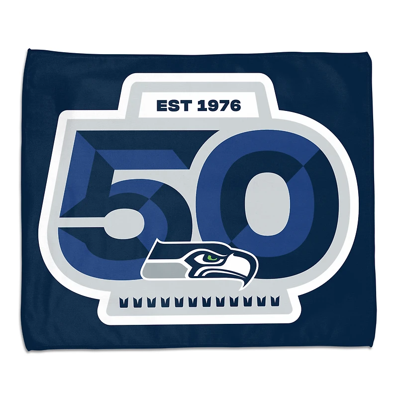 WinCraft Seattle Seahawks 50th Season 15" x 15" Rally Towel