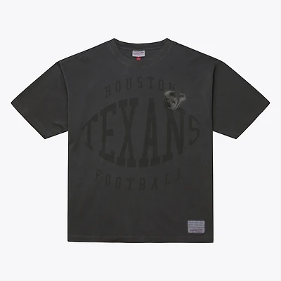 Men's Mitchell & Ness Black Houston Texans Downtown Collection Premium T-Shirt