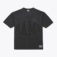 Men's Mitchell & Ness  Black Los Angeles Rams Downtown Collection Premium T-Shirt