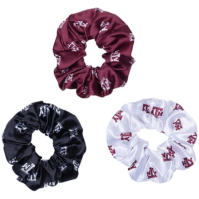ZooZatz Texas A&M Aggies Luxe Scrunchie Three-Piece Set