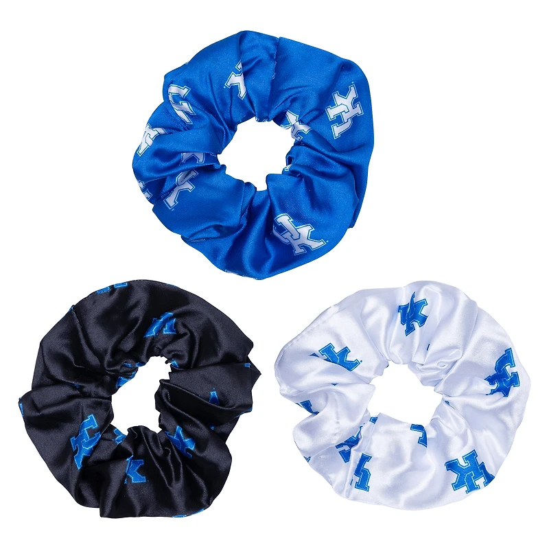 ZooZatz Kentucky Wildcats Luxe Scrunchie Three-Piece Set