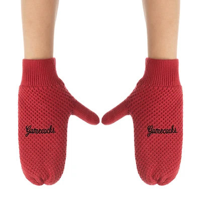 ZooZatz South Carolina Gamecocks Knit Bow Headband & Mittens Bundle