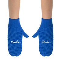 ZooZatz Duke Blue Devils Knit Bow Headband & Mittens Bundle